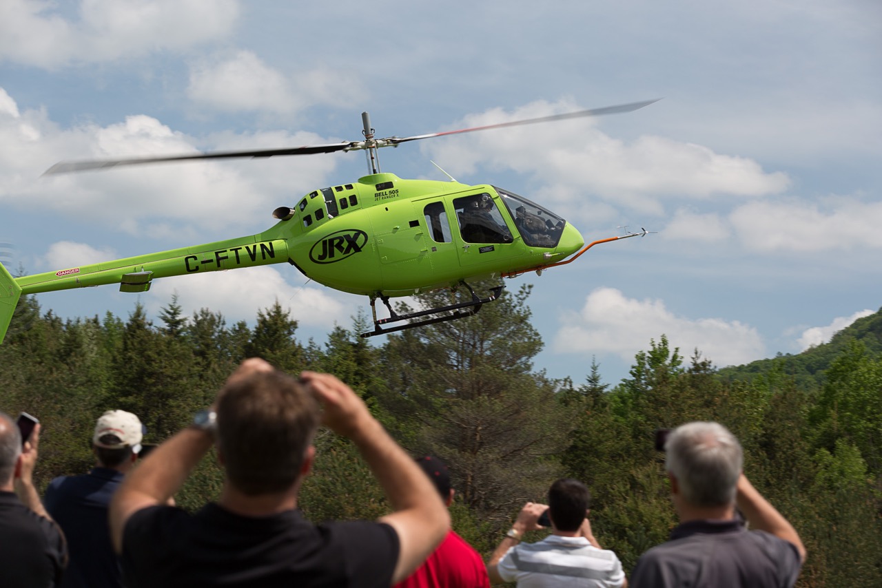 Pilotes d’hélicoptères privés du Québec Les chanceux!