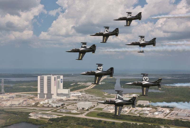 Breitling Jet Team - Kennedy Space Center - USA